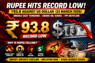 Rupee Hits Record Low