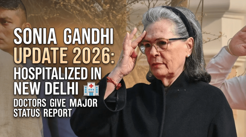Sonia Gandhi Health Update 2026