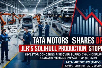 टाटा मोटर्स PV शेयरों में गिरावट