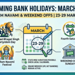 Bank Holidays Next Week (23–29 March 2026)