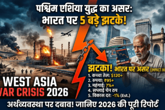 West Asia War का असर