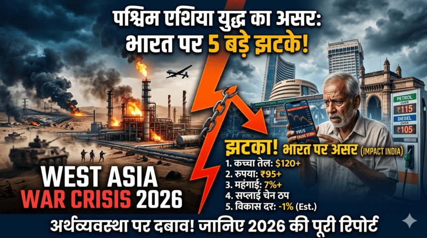West Asia War का असर