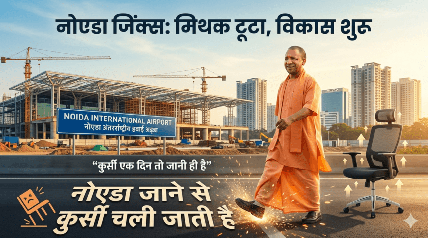 ‘नोएडा जाने से कुर्सी चली जाती है’