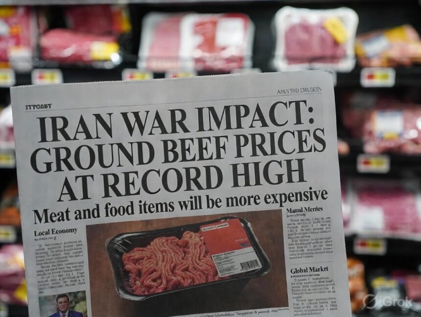 Iran War Impact: Ground Beef की कीमतें रिकॉर्ड हाई, अब और महंगी होगी मांस और खाने की चीजें