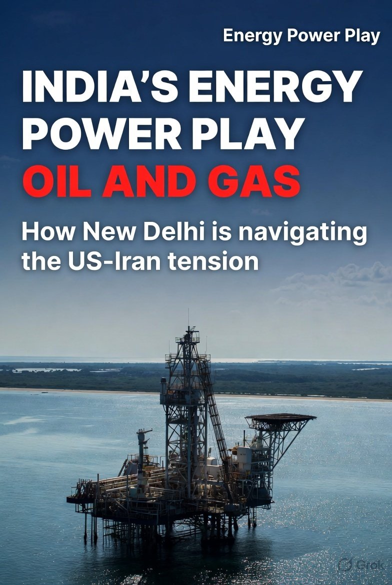 भारत की तेल और गैस रणनीति – US‑Iran तनाव के बीच Energy Power Play