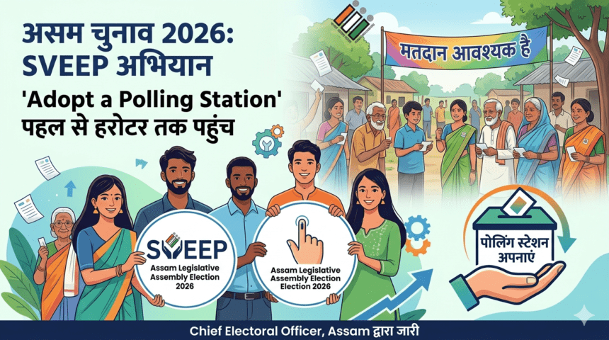 Assam Election 2026: SVEEP अभियान से बढ़ेगी वोटिंग