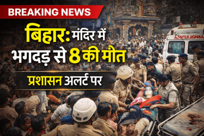 Bihar Temple Stampede: मंदिर में भगदड़ से 8 लोगों की मौत