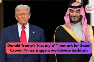 Donald Trump's 'kiss my a**' remark for Saudi Crown Prince triggers worldwide backlash
