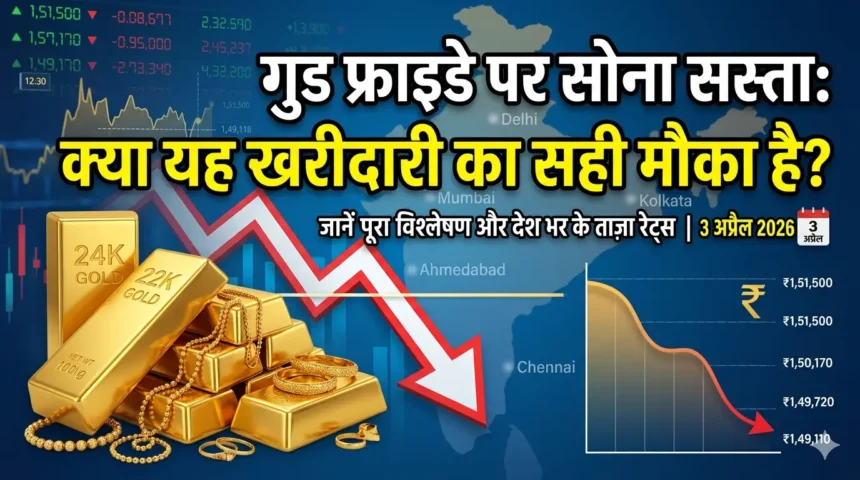 Good Friday par sona hua sasta