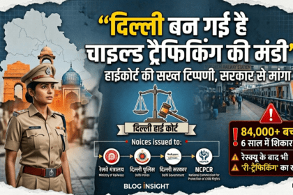 Judges on child trafficking in delhi