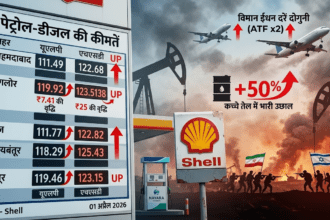 भारत में तेल का झटका