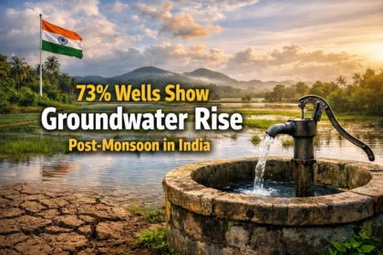 Post-monsoon groundwater levels in India