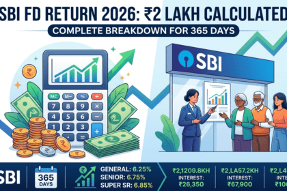 SBI FD Return 2026: