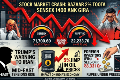 Stock Market Crash 2% टूटा बाजार