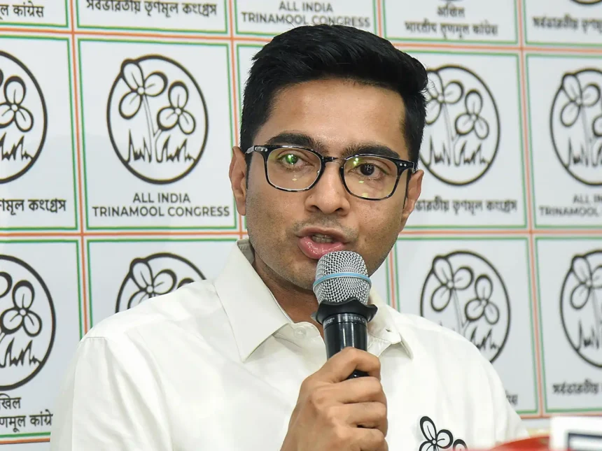 abhishek-banerjee-amit-shah-tmc-bjp-bengal-election-2026-controversy-ed-case-ipac-vinesh-chandel