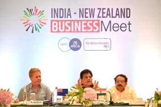agra-world-capital-of-footwear-campaign-india-new-zealand-fta-piyush-goyal-msme-export-hindi