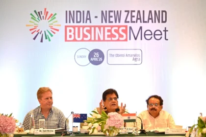 agra-world-capital-of-footwear-campaign-india-new-zealand-fta-piyush-goyal-msme-export-hindi