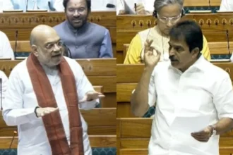 amit-shah-vs-kc-venugopal-lok-sabha-delimitation-bill-women-reservation-2026