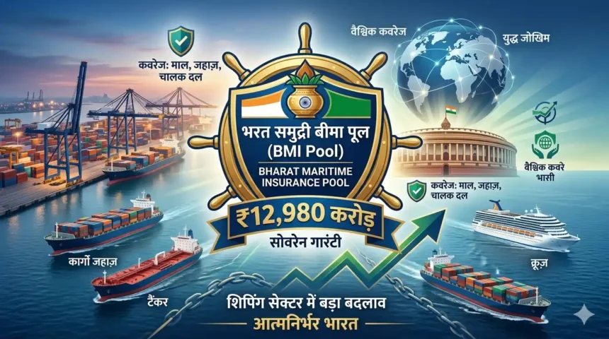 bharat-maritime-insurance-pool-rs-12980-crore-sovereign-guarantee-india-cabinet-approval