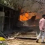 bhu-ims-warehouse-fire-varanasi-fire-incident-fire-brigade-control-news