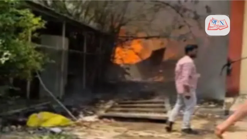 bhu-ims-warehouse-fire-varanasi-fire-incident-fire-brigade-control-news