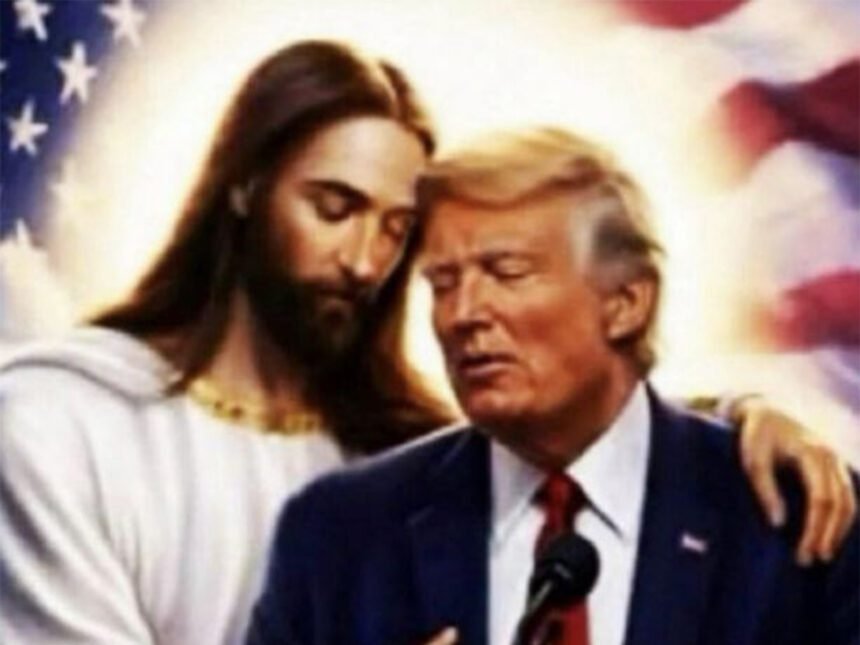 donald-trump-ai-image-jesus-controversy-radical-left-lunatics-truth-social-post-2026