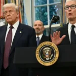 donald-trump-tim-cook-apple-ceo-truth-social-post-controversy-2026