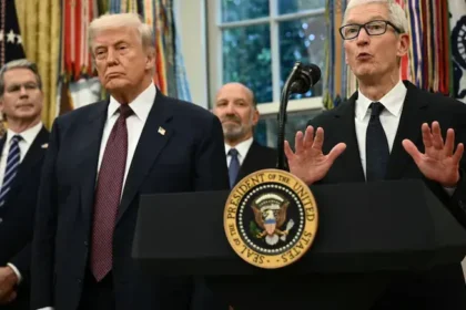 donald-trump-tim-cook-apple-ceo-truth-social-post-controversy-2026