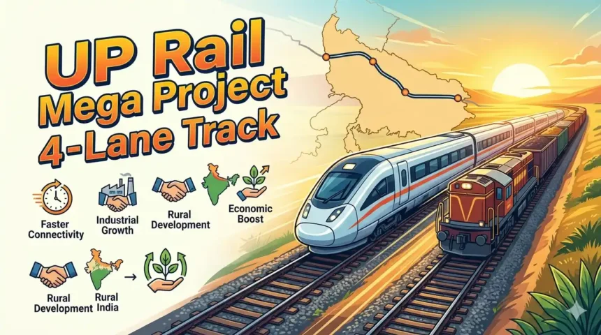 ghaziabad-sitapur-rail-project-403km-4-line-benefits-up-districts