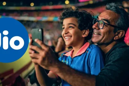 Father and son enjoying a match.