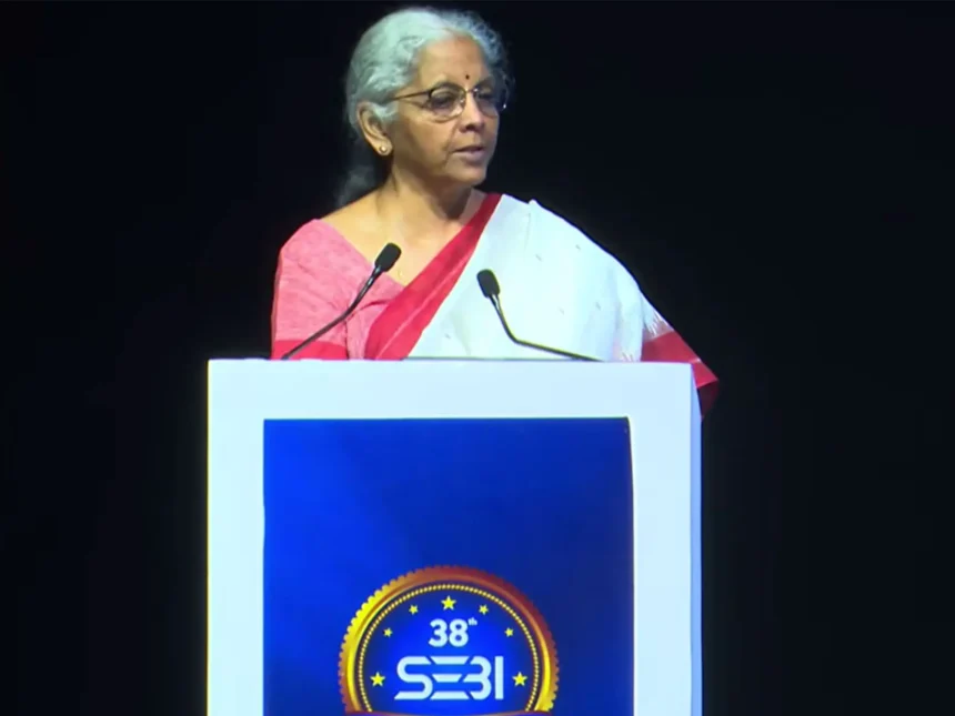 nirmala-sitharaman-sebi-anticipatory-regulation-cybersecurity-capital-markets-india-2026-hindi