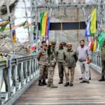 north-sikkim-landslide-bro-adgbr-jitendra-prasad-review-lachen-footbridge-indian-army