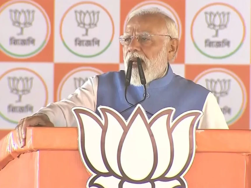 pm-modi-bengal-rally-tmc-attack-7th-pay-commission-tribal-housing-election-2026