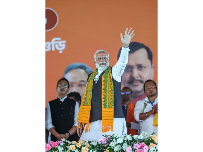 pm-modi-siliguri-rally-tmc-15-years-ruin-bjp-government-claim-west-bengal-election-2026