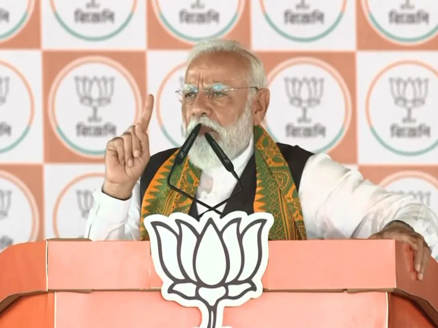 pm-modi-siliguri-rally-tmc-attack-bengal-election-2026-change-slogan