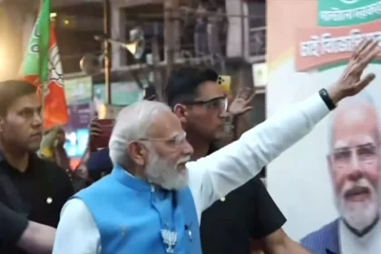 pm-modi-siliguri-roadshow-west-bengal-election-tmc-attack-development-tribal-scheme-bjp-2026