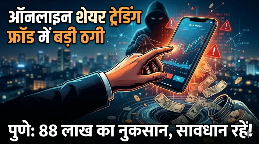 pune-online-share-trading-fraud-88-lakh-cyber-crime-news