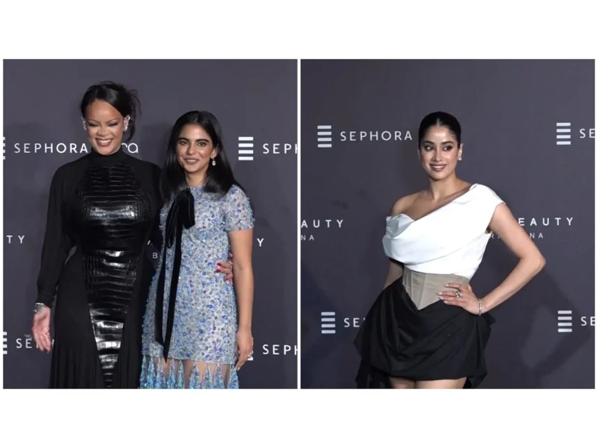 rihanna-fenty-beauty-launch-mumbai-isha-ambani-janhvi-kapoor-hindi