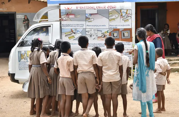 toyota-csr-hygiene-program-karnataka-abcd-behaviour-change-toilet-usage-india-hindi