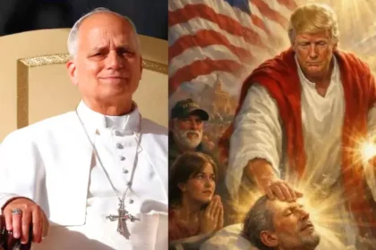trump-pope-leo-clash-controversy-truth-social-post-religion-row