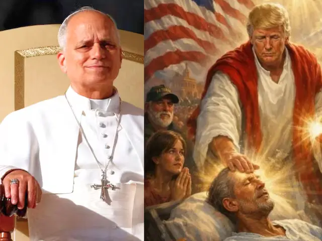 trump-pope-leo-clash-controversy-truth-social-post-religion-row