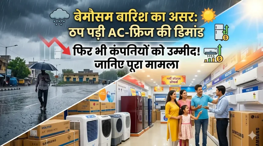 unseasonal-rains-impact-summer-appliance-demand-india-2026-ac-fridge-sales-slowdown