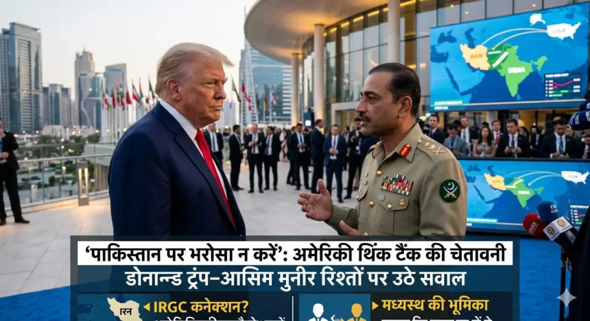 us-think-tank-warns-trump-dont-trust-pakistan-asim-munir-iran-ceasefire