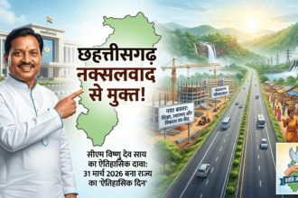 छत्तीसगढ़ अब नक्सलवाद से मुक्त CM विष्णु देव साय का बड़ा दावा