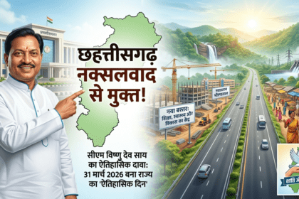 छत्तीसगढ़ अब नक्सलवाद से मुक्त CM विष्णु देव साय का बड़ा दावा