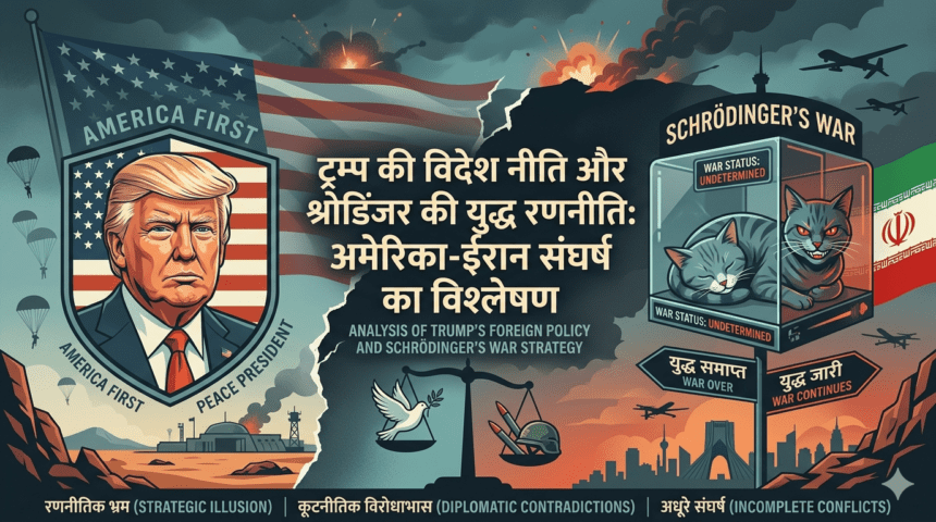 ट्रम्प की विदेश नीति और श्रोडिंजर की युद्ध रणनीति