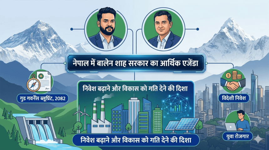 नेपाल में बालेन शाह सरकार का आर्थिक एजेंडा