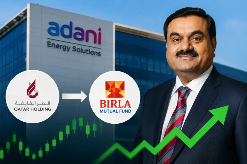 adani-energy-solutions-qatar-holding-sold-stake-birla-mf-bought-shares