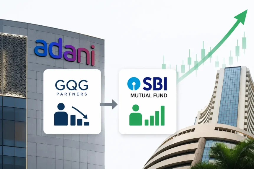 adani-enterprises-block-deal-gqg-sbi-mutual-fund-hindi-news