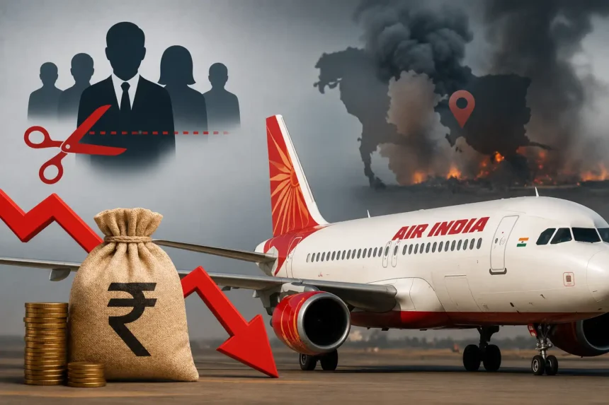 air-india-salary-cut-flight-reduction-middle-east-war-hindi